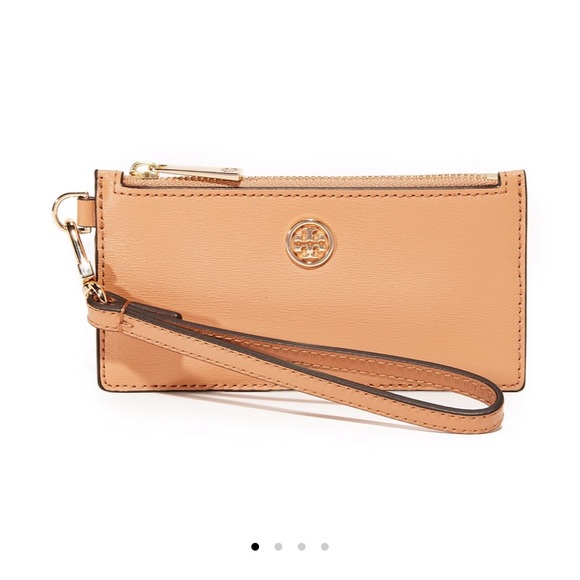 Tory Burch Handbags - Tory Burch Parker Zip Leather Card Case